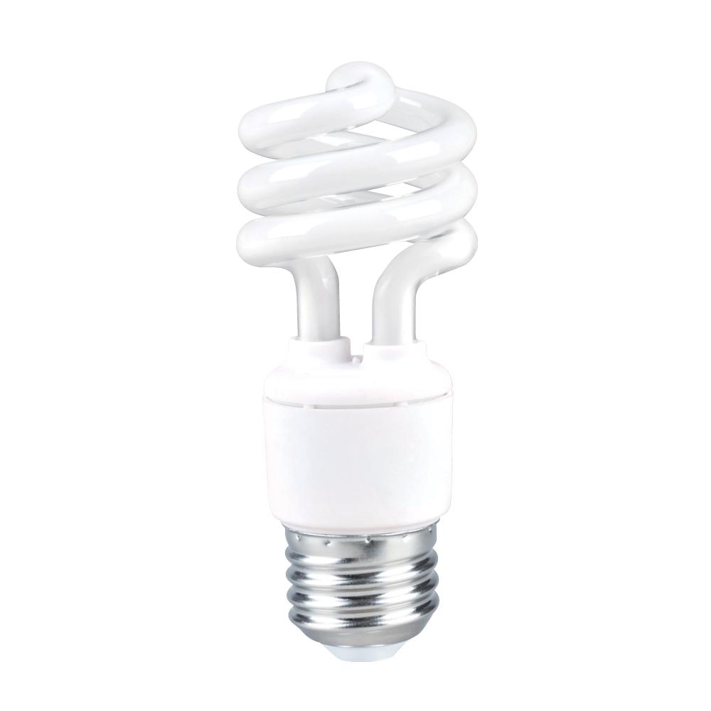 Compact Fluorescent Screw in lamps T2 Spiral E26 13 / 20 / 25W 2700K 120V Standard