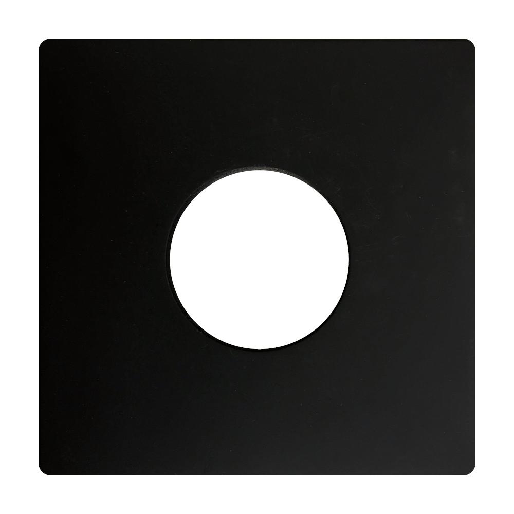 LED Gimbal Downlight Trim 3IN Black Flat Square STANDARD