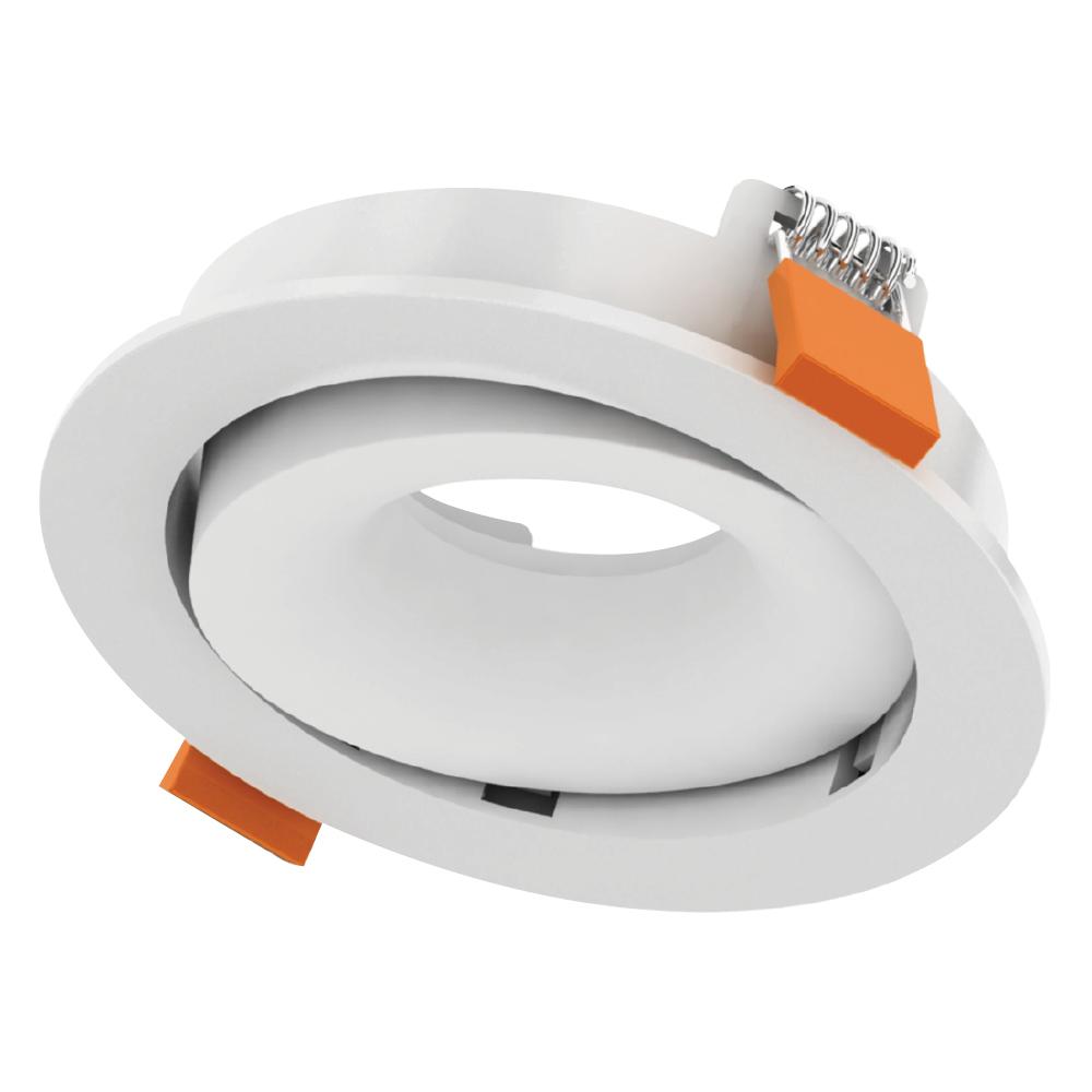 LED Lumeina Downlight Trim 4IN White Curved/Gimbal Round STANDARD