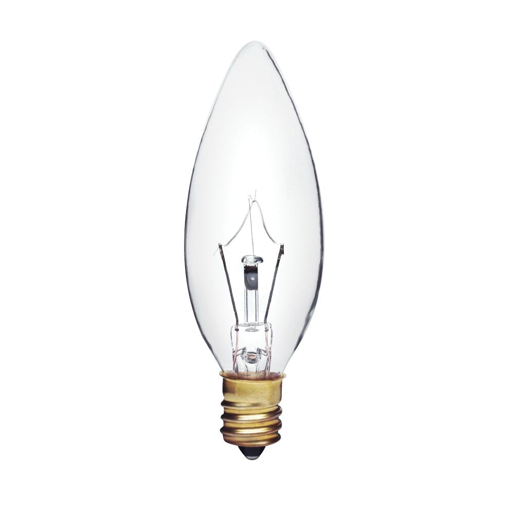 INCANDESCENT GENERAL SERVICE LAMPS B8 / CANDELABRA E12 / 40W / 130V Standard