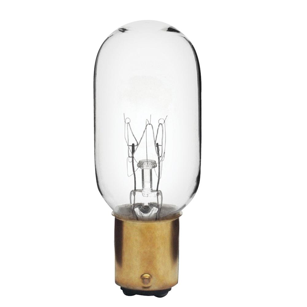 INCANDESCENT GENERAL SERVICE LAMPS T8 / BA15D / 25W / 120V Standard