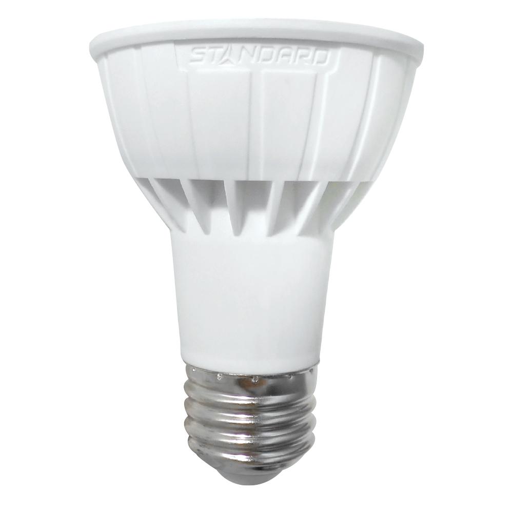 LED Lamp PAR20 E26 Base 7W 120V 40K Dim 25°   STANDARD