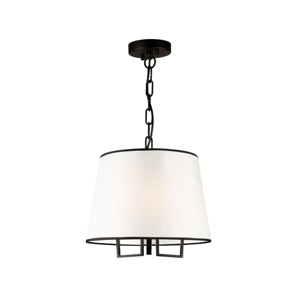 Coco 3 Light Pendant Black