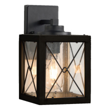 Artcraft AC8830MB - Cameron 1 Light Outdoor Wall Sconce 12", Mango
