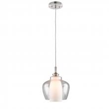 Artcraft SC13252BN - Decanter 1 Light 11 inch Pendant