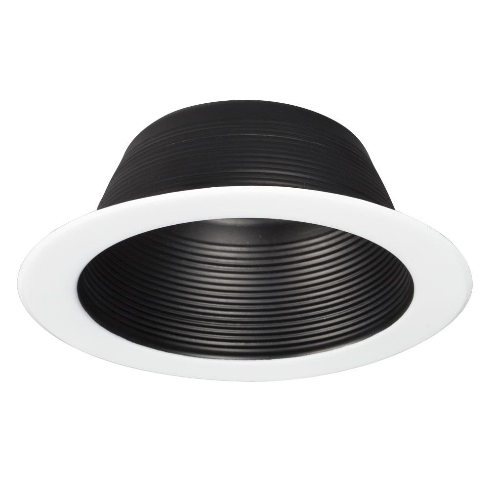 1 Piece Step Baffle Trim - Black - 75W