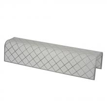 Galaxy Lighting 22611-G - 14" U Channel Glass - White Square Pattern