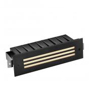 Hinkley Canada 15335SSB - 12V LED Large Louvered Brick Light