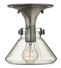 Hinkley Canada 3146AN - Small Retro Glass Flush Mount