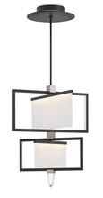 Hinkley Canada 32506BLK - Medium Adjustable Two Tier Chandelier