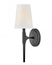 Hinkley Canada 4460BK - Medium Single Light Sconce