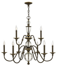 Hinkley Canada 4958LZ - Medium Two Tier Chandelier