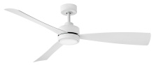 Hinkley Canada 905756FMW-LWDK - Iver 56" LED Dual Mount Smart Fan