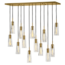 Fredrick Ramond FR31105HBR-CL - Medium Thirteen Light Linear