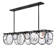 Fredrick Ramond FR31266BLK - Medium Eight Light Linear