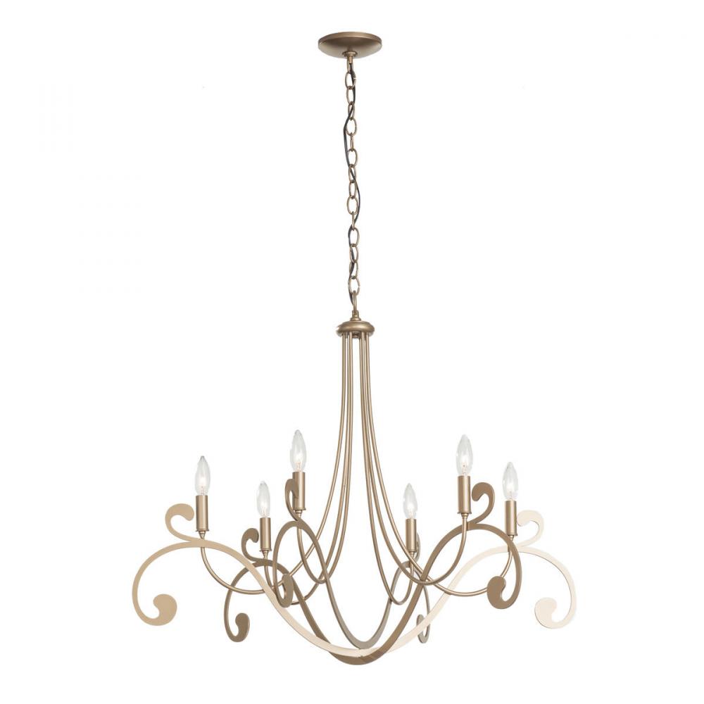 Bella 6 Arm Chandelier