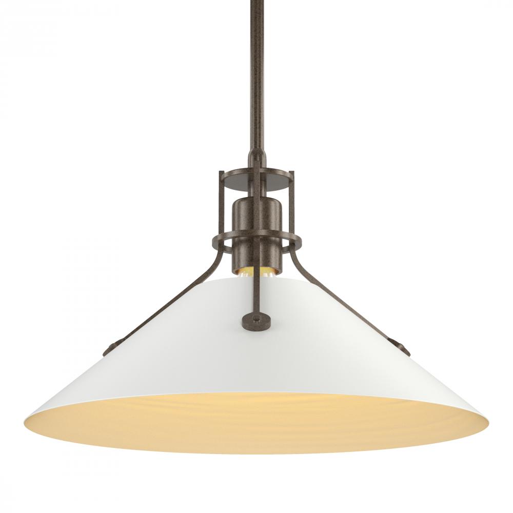 Henry Medium Steel Shade Pendant