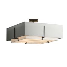 Hubbardton Forge - Canada 126513-SKT-14-SF2012-SJ2401 - Exos Square Large Double Shade Semi-Flush