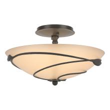 Hubbardton Forge - Canada 126712-SKT-07-SS0048 - Forged Leaves Semi-Flush