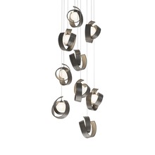 Hubbardton Forge - Canada 131099-SKT-LONG-07-GG0711 - Riza 9-Light Pendant