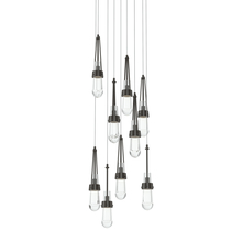 Hubbardton Forge - Canada 131108-SKT-LONG-14-ZM0434 - Link 9-Light Clear Glass Pendant