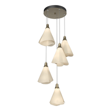 Hubbardton Forge - Canada 131122-SKT-STND-84-SH1987 - Mobius 5-Light Pendant