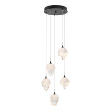 Hubbardton Forge - Canada 131137-SKT-LONG-10-WP0754 - Chrysalis 5-Light Small Crystal Pendant