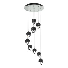 Hubbardton Forge - Canada 131140-SKT-LONG-82-BP0754 - Chrysalis 9-Light Small Crystal Pendant