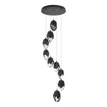 Hubbardton Forge - Canada 131141-SKT-LONG-10-BP0755 - Chrysalis 9-Light Large Crystal Pendant