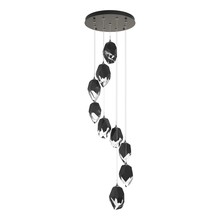 Hubbardton Forge - Canada 131141-SKT-LONG-20-BP0755 - Chrysalis 9-Light Large Crystal Pendant