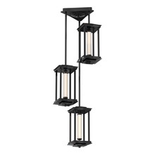 Hubbardton Forge - Canada 131635-LED-MULT-89-ZM0733 - Athena Triple Short LED Lantern