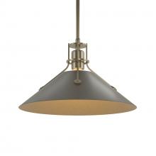 Hubbardton Forge - Canada 134550-SKT-MULT-84-07 - Henry Medium Steel Shade Pendant