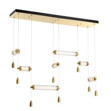 Hubbardton Forge - Canada 139101-LED-STND-86-ZM0696 - Libra 7-Light Double Linear LED Pendant