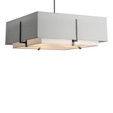 Hubbardton Forge - Canada 139635-SKT-MULT-20-SF2012-SJ2401 - Exos Square Large Double Shade Pendant