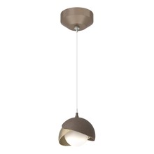 Hubbardton Forge - Canada 161183-SKT-STND-05-84-GG0711 - Brooklyn Double Shade Low Voltage Mini Pendant