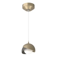 Hubbardton Forge - Canada 161183-SKT-STND-84-20-GG0711 - Brooklyn Double Shade Low Voltage Mini Pendant