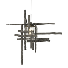 Hubbardton Forge - Canada 161184-SKT-STND-20-II0728 - Tura Seeded Glass Low Voltage Mini Pendant