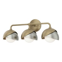 Hubbardton Forge - Canada 201375-SKT-84-85-GG0711 - Brooklyn 3-Light Double Shade Bath Sconce