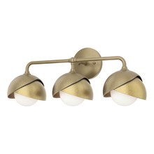 Hubbardton Forge - Canada 201375-SKT-84-86-GG0711 - Brooklyn 3-Light Double Shade Bath Sconce