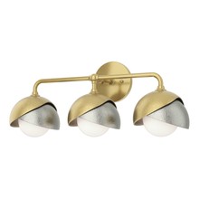 Hubbardton Forge - Canada 201375-SKT-86-85-GG0711 - Brooklyn 3-Light Double Shade Bath Sconce