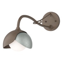 Hubbardton Forge - Canada 201377-SKT-05-82-GG0711 - Brooklyn 1-Light Double Shade Long-Arm Sconce