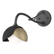 Hubbardton Forge - Canada 201377-SKT-10-84-GG0711 - Brooklyn 1-Light Double Shade Long-Arm Sconce