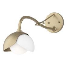 Hubbardton Forge - Canada 201377-SKT-84-02-GG0711 - Brooklyn 1-Light Double Shade Long-Arm Sconce