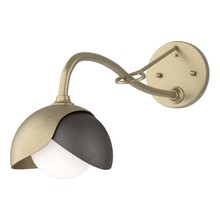 Hubbardton Forge - Canada 201377-SKT-84-14-GG0711 - Brooklyn 1-Light Double Shade Long-Arm Sconce