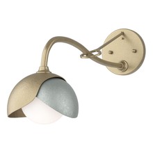 Hubbardton Forge - Canada 201377-SKT-84-82-GG0711 - Brooklyn 1-Light Double Shade Long-Arm Sconce