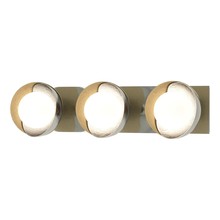 Hubbardton Forge - Canada 201378-SKT-85-86-GG0711 - Brooklyn 3-Light Straight Double Shade Bath Sconce