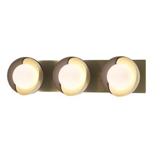 Hubbardton Forge - Canada 201378-SKT-86-14-GG0711 - Brooklyn 3-Light Straight Double Shade Bath Sconce