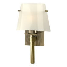 Hubbardton Forge - Canada 204825-SKT-86-CC0246 - Beacon Hall Half Cone Glass Sconce