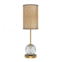 Alora Lighting TL315229UBWS - CALISTA 1 LIGHT TABLE LAMP URBAN BRONZE WHITE SILK SHADE