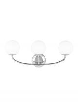 Visual Comfort & Co. Studio Collection AEV1013PN - Galassia Three Light Vanity